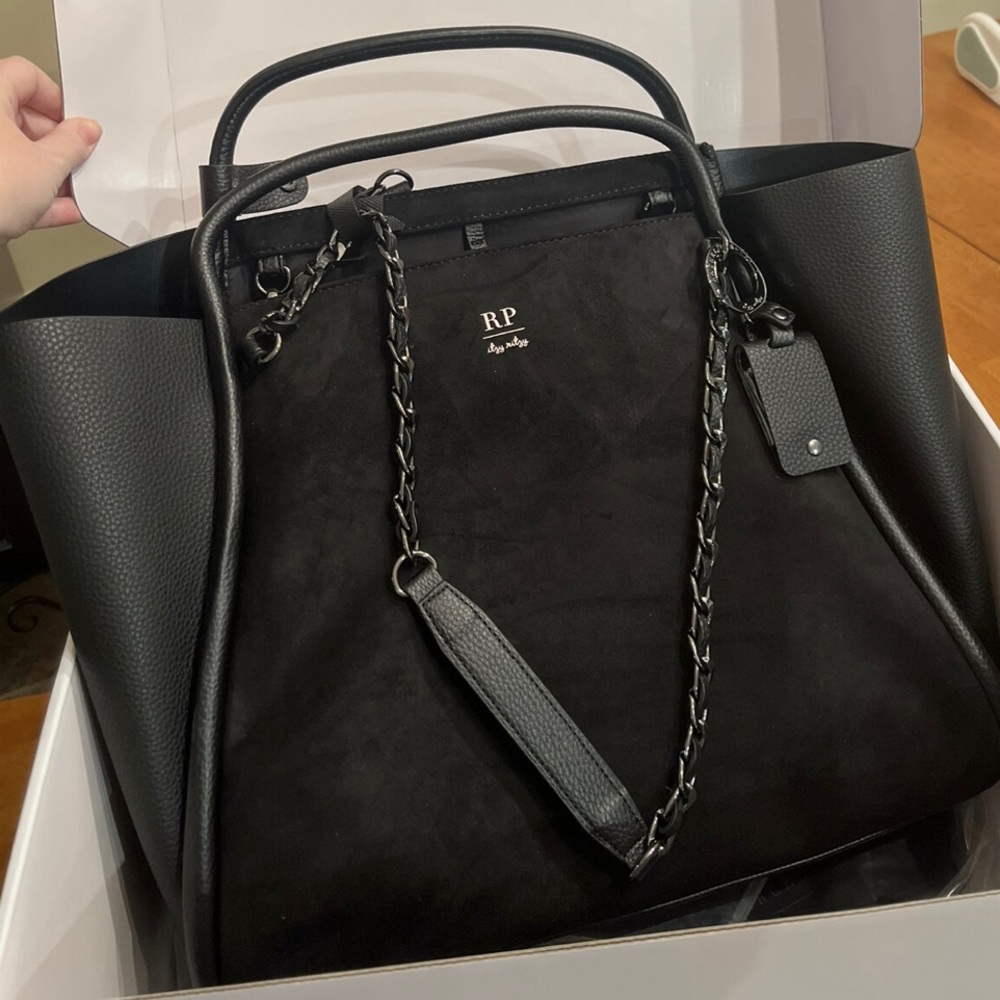 Brand new with tags and cover bag Rachel Parcel diaper bag tote